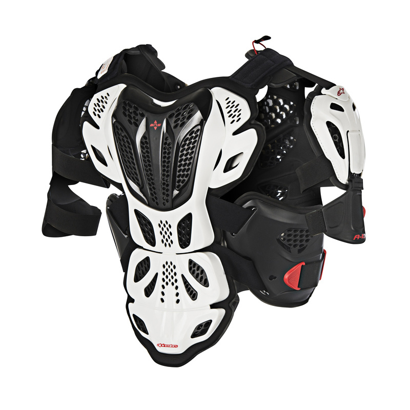 Alpinestars Chestprotector A-10 Full Chest White